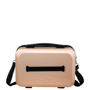 Frasqueira Grande Biellmann – Linha Versa Dourado, Silhueta Cheia na cor Rosa