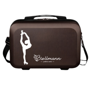 Frasqueira Grande Biellmann – Linha Versa Bronze, Silhueta Cheia na cor Branco