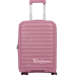 Mala de Bordo Rosa Vetra Biellmann PP – Giro 360° | Silhueta Contornada na cor Branca