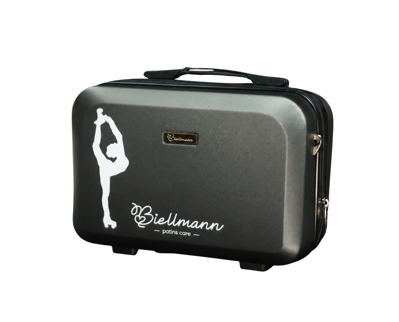 Frasqueira Grande Biellmann – Linha Versa Preto, Silhueta Cheia na cor Branca